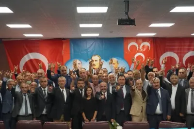 MHP Kuluncak İlçe Kongresi’nde Cahit Arslan Yeniden Başkan Seçildi